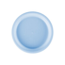 Multi-colored Nordic-style shatterproof plastic salad plates, compatible with kitchen use