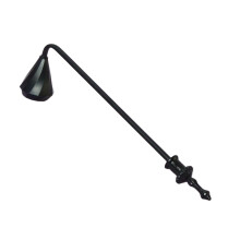 Candle Extinguisher Wick Trimmer with Long Handle Length 23cm for Candles Lovers Black