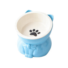 Cat Bowls Cats Food Bowl Large Capacity Pet Food Bowl Cute Drinking Bowl For Cats To Protects The