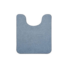 Tapis de toilette en forme de U, lavable en machine, séchage lent, super absorbant et ultra fin.