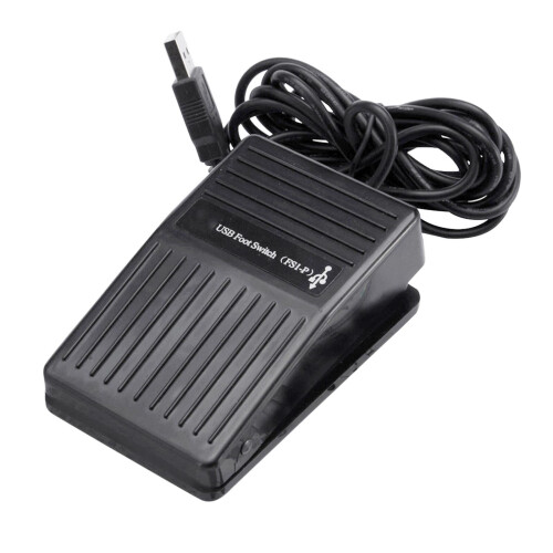 Foot Control USB Switch Triple Mouse Footswitch Single Singal String Foot Switch