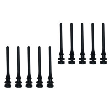 10Pcs25mm Cás PC Lucht leanúna Silicone Bog Frith-Torann a Laghdaíonn Creathadh Lucht leanúna Rivet Suite le haghaidh Cás Pacáiste