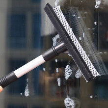 Double-Sided Window Brush & Mirror Wiper – Compatible with Car, Home, Office, Travel; Modern Minimalist Design