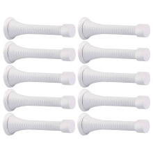 10er-Pack Türstopper aus Stahlfeder mit Gummispitze