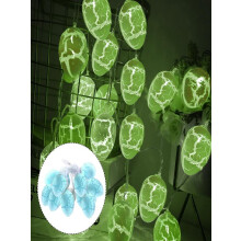 LED-Lichterkette in Form eines zerbrochenen Ostereis, 150 cm (59,06 Zoll), 10 LEDs, USB-betrieben, für drinnen und draußen, Frühlings- und