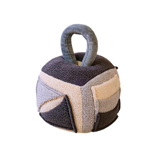 Kettlebell με λαβή, διαδραστικό μάσημα με τρέμουλο, για ανθεκτικό, μαλακό και γεμιστό,