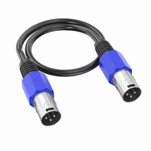Professional 3Pin XLR Kanon Connection Male to Male Auditory Connection For Microphones And Speaker Line