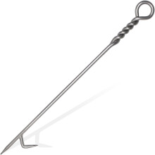 Atiçador para fogueira – Aço inoxidável 304, 101,6 cm (40 pol.)