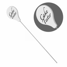 Cake Tester Stainless Cake Skewer Kitchen Cake Tester Probe Skewer Pin Needle Reusable Long Baking Pick Sticks Tool