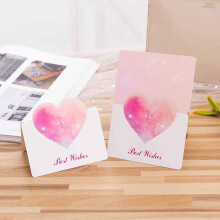 10 PCS Valentines Day Cards, 3D Heart Cards Bulk for Anniversary Wedding Birthday, Kids Classroom Exchange, Valentines Day Decorations(3.8 inch)