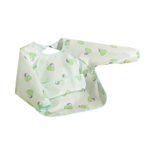 Bavaglino regolabile a maniche lunghe per neonati e bambini piccoli, grembiule per la pappa con un grazioso motivo reversibile per bambini dai 6 ai