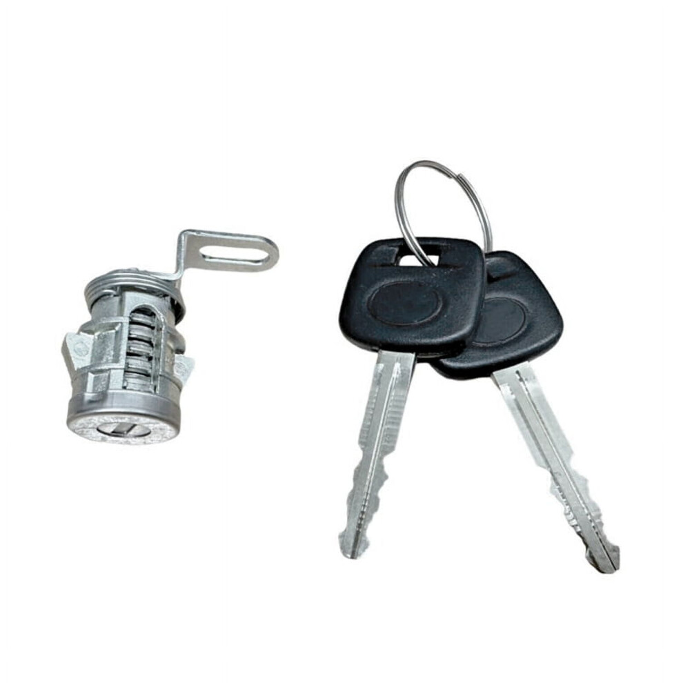 Wqnzmado Tailgate Door Lock Cylinder With Keys Rear Door Lock Cylinder For Toyota Tundra Tacoma Lock Cylinders 69055-0C030 9329345322044