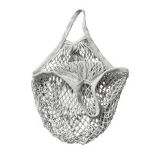 Mesh Net Turtle Bag String Shopping Bag, Reusable Breathable Vegetable Storage Net Bags with Drawstring for Onions Potatoes Citrus Crawfish Black