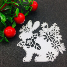 Easter 2026 Clear Stamp & Metal Cutting Die Set – Compatible with Easter, Valentine's Day, DIY Scrapbooking, Cards & Home Decor