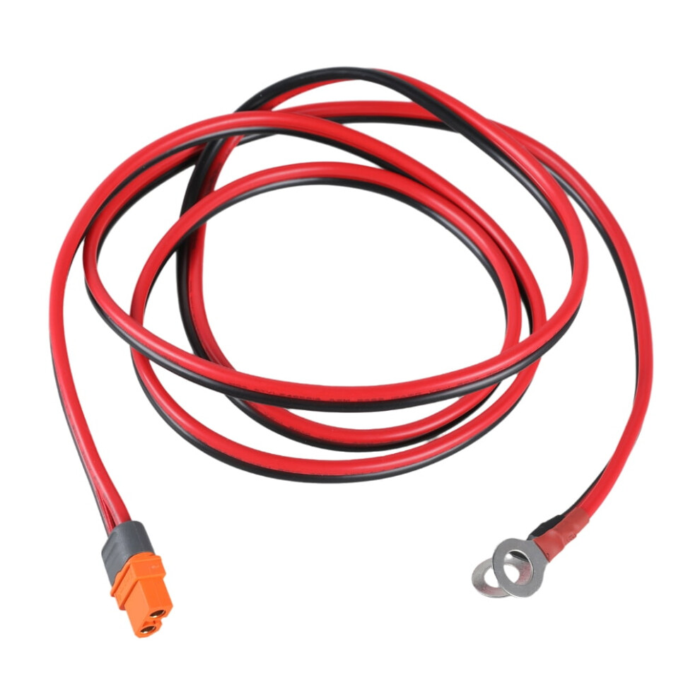 60Cm To 3.0M Length 12Awg Xt60i To O Rings Connector Cable Cord For Uav Battery And Solar Panel 9555307639077
