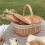 Picknickkorb aus Rattan, 1 Stück 1