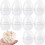 Uova di Pasqua in plastica trasparente, 5 pollici, 10 pezzi 1