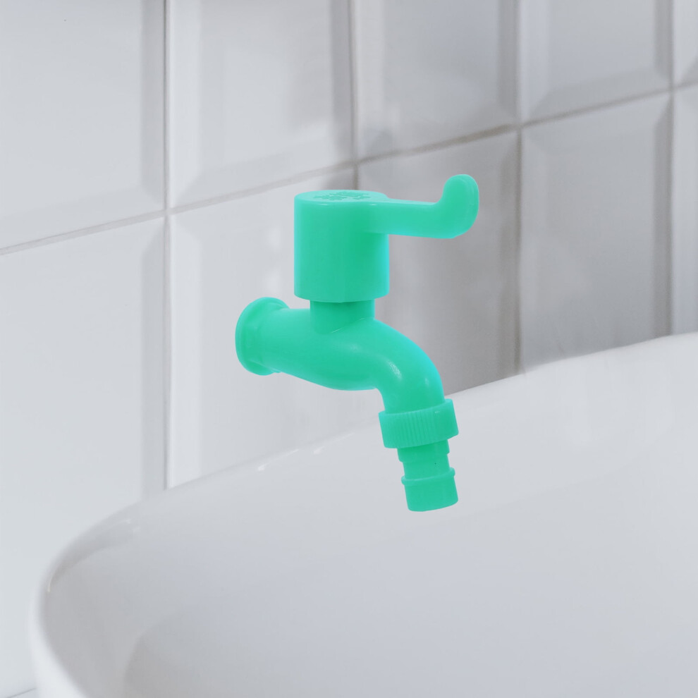 Versatile Plastic Faucet Light Green Pp For Mop Sinks And Gardens 4Pcs 9555307639268