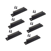 Poignées de tiroir en aluminium 7,6 cm (3 pouces), lot de 6