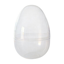 Easter Egg-Shaped Stackable Plastic Storage Box – Compatible with Candy, Toys, Crafts & Holiday Decor