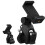 1Ensemble Support Smartphone Rotatif Noir En ABS Pour Pied Microphone 6
