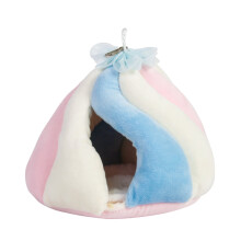 Lovely Hamster Nest Winter Bed House Shed Hanging Hammock Cage Tent Plush Hideaway for Hamster Small Pet