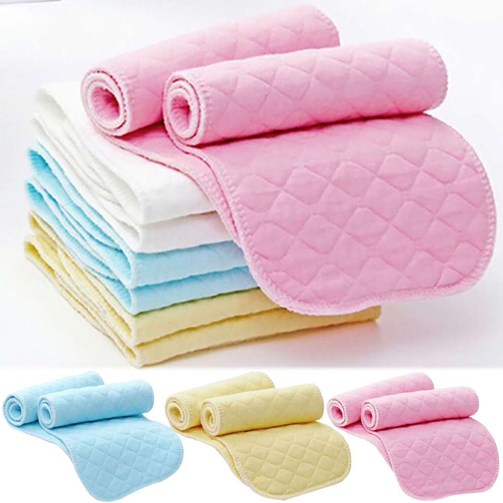 10Packs/20 packs Cloth Diapers Burp Cloth, Thick Washable Absorbent Cotton Diaper for Babies and Toddlers Multi-Use