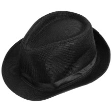 Boys Fedora Hat Stylish Black Dance Cap Comfortable for Performances