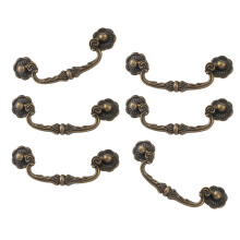 Poignées de tiroir en bronze, entraxe de 86 mm, lot de 2