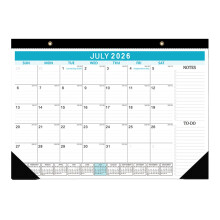 Jan 2026–Jun 2027 Wall Calendar, 12"x6.9", Monthly List + To-do & Notes, Hanging or Flip Desk Use