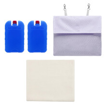 Ice Pack Cover for Small Pets Keeps Rabbits & GuineaPigs Cage Cool Napping Absorbs Condensation Rabbits & GuineaPigs