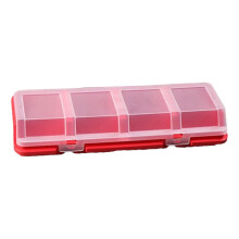 Boîte de rangement pour cosmétiques en plastique transparent grande capacité