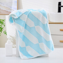 Serviette polaire corail douce et absorbante pour le visage et les mains, idéale pour la salle de bain, la cuisine et un usage quotidien. Séchage