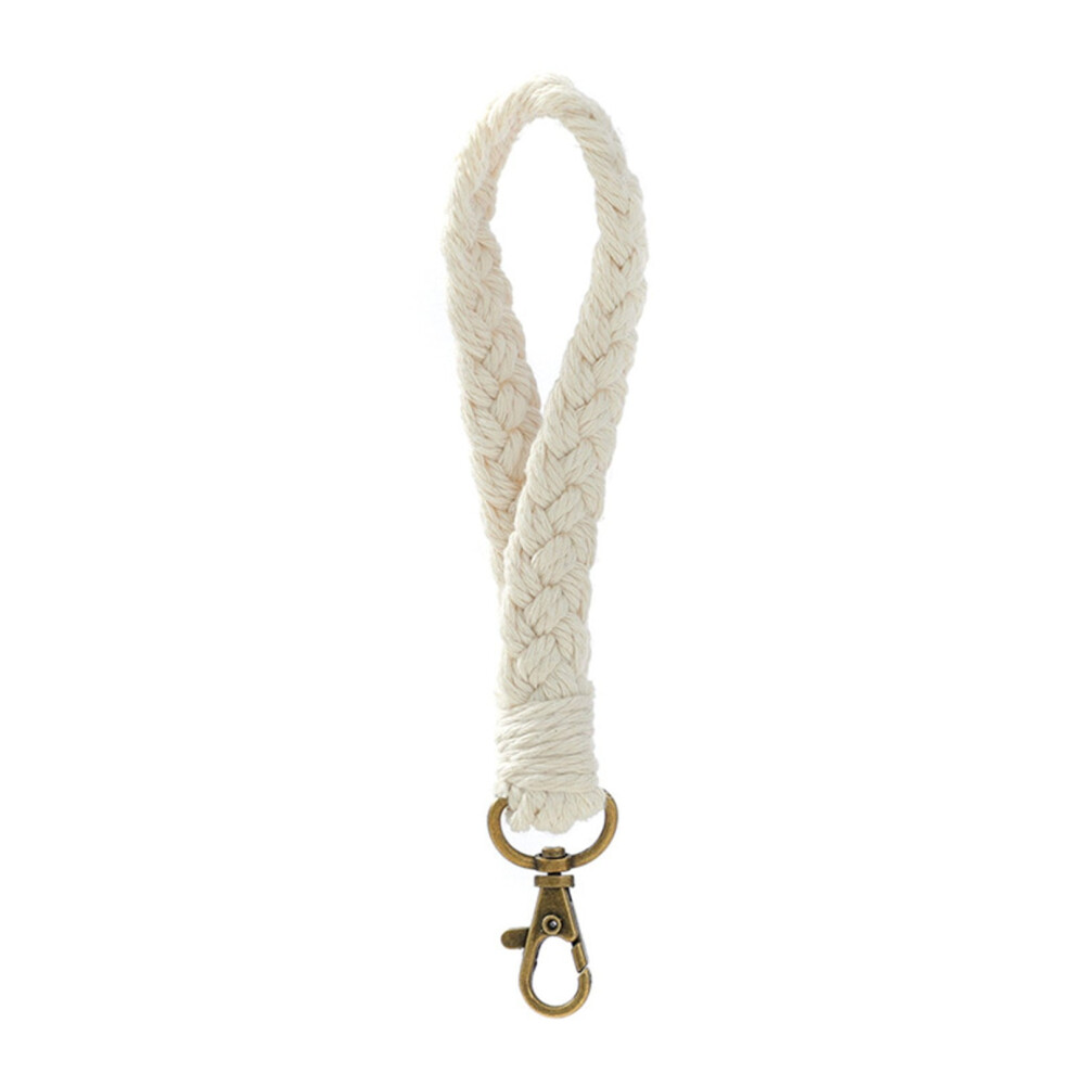 Sunxin Hangs Handmade Woven Cotton Rope Keychain Bracelet Woven Pendant Keyring Car Keychain, 1X Mobile Phone Pendant 9329345320811