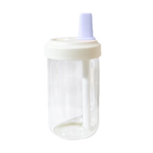 Gobelet à paille pour thé au lait, 500/850 ml, gobelet transparent portable, gobelet à café glacé étanche avec couvercle – Compatible avec