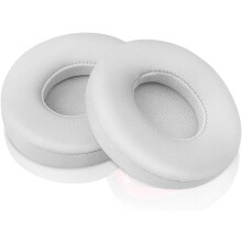 Pernițe de schimb pentru urechi Link Dream pentru Beats Solo2 și Solo3 – Pernițe din spumă cu memorie cu husă (alb)