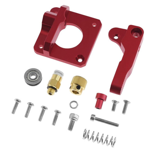 Αναβάθμιση αλουμινίου κόκκινο δεξιά MK8Extruder Extruder για Ender3CR10CR10S PRO CR8