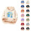 Kinder-Kapuzenpullover mit mehrfarbigem Print, 1-teilig 1
