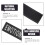 2 uds. parches reflectantes desmontables para chaleco perro negro 11
