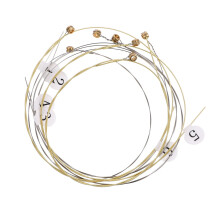 Minkissy Steel Lyre Strings for Harp Beginners - Music Practice Strings for Harp Players