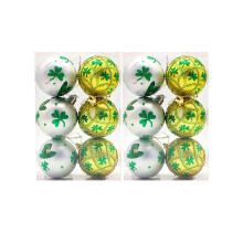 St. Patrick's Day Irish Festival Decorations: Straw Hat, Pendant, Ornament, Lighted Tree, Easter Garland, Stained Glass Heart, Homecoming Mum