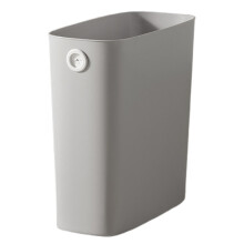 Small Trash Can PP TPR Plastic Wastebasket For Bathroom Bedroom Kitchen