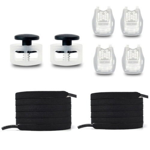 Lacci elastici per scarpe con fermacorda 3 mm  100 cm