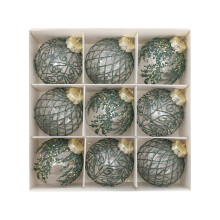 Clear Shatterproof Christmas Balls for Tree – Lightweight DIY Xmas Ornaments, Compatible with All Christmas Trees