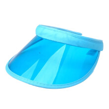 Visor Hat Plastic Transparent Sun Shade Cap Unisex
