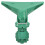 Durable Light Green Mop Rod Clamp Plastic Mop Head Fastener 9