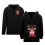 Sweat-shirt à capuche imprimé décontracté pour garçon avec fermeture éclair 1