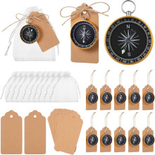 Mini-Goldkompasse, nautische Gastgeschenke, 60 Stück