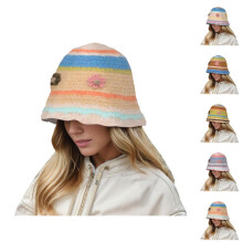 Sombrero tipo cubo con ventilador solar para hombre, protección UPF50+, para refrescar el sol.
