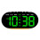 Horloge de table avec affichage de la date, de l'heure et de la température, mode nuit 1